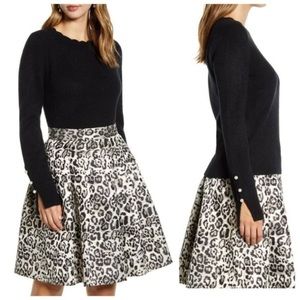 Rachel Parcell Scalloped Sweater